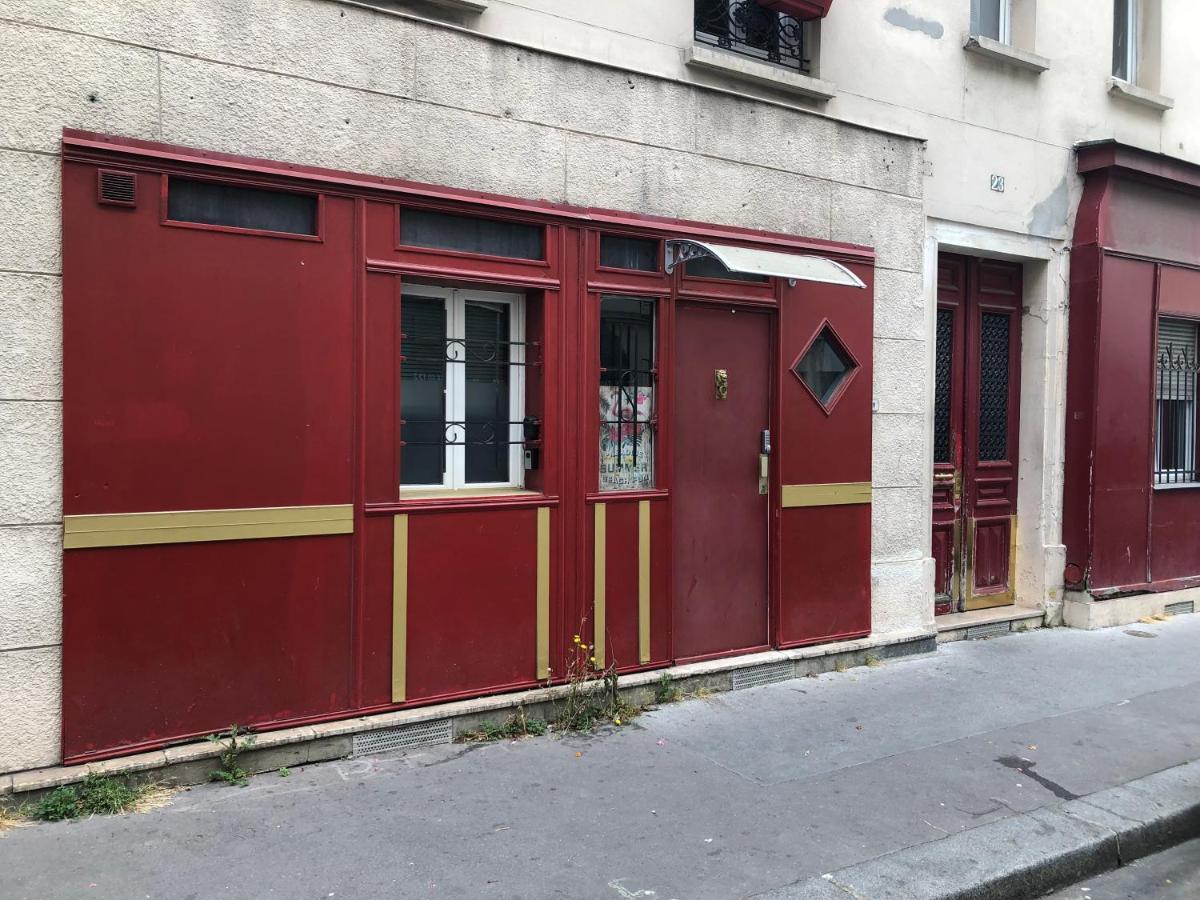 Guesthouse Familial Pour 2,3,4 Personnes De 44M2- Accessible Handic -Rez De Chaussee-Vues Sur Rue Et Patio Prive - Sejour, Chambre Separee-Cuisine,Salle De Bain,Lit Double Et Canape-Lit 2Pers-Entree De La Rue Berzelius-5 Minutes Du Metro Brochant-Lig 巴黎 外观 照片